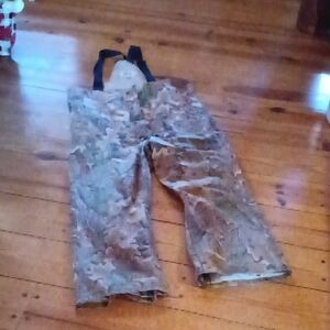 10X Camouflage Overalls with Black Straps